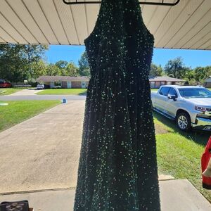 Green Sequin Dress